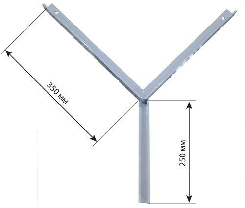 Хит продаж: кронштейн сварной для крепления СББ диаметром 500 мм