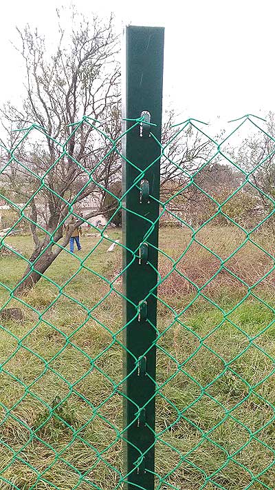 Применение стойки ОЗ-288 — универсальный способ быстрого возведения заграждений