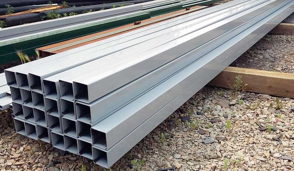 Столбы из профтрубы в наличии