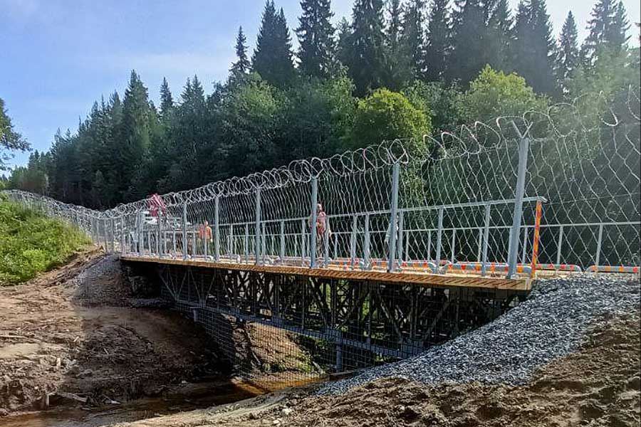 Строительство мостов в труднодоступной местности