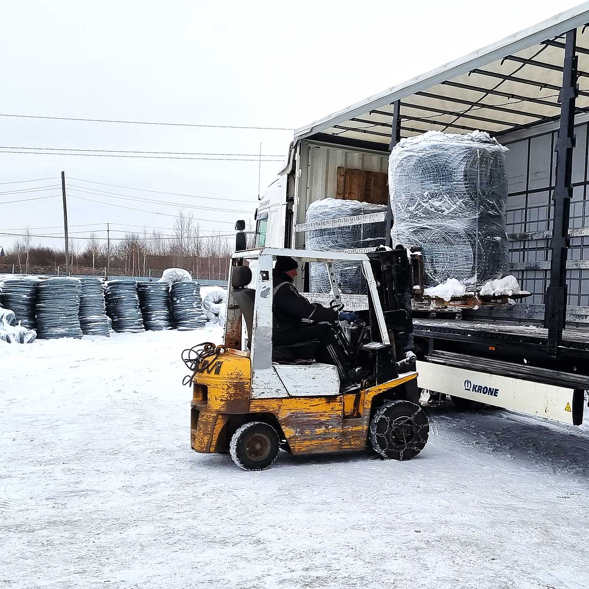 Зима — работе не помеха