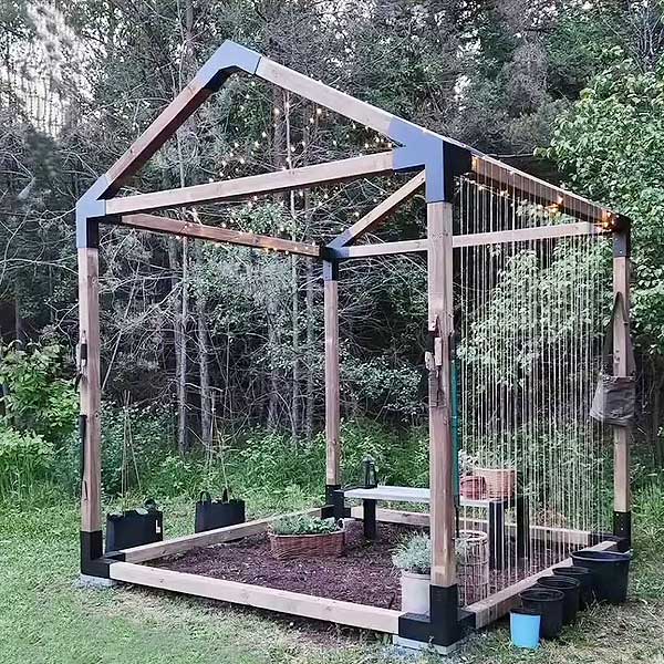 ИНСТРУКЦИЯ по сборке беседки/навеса/перголы с использованием коннекторов ЗаборМеталл