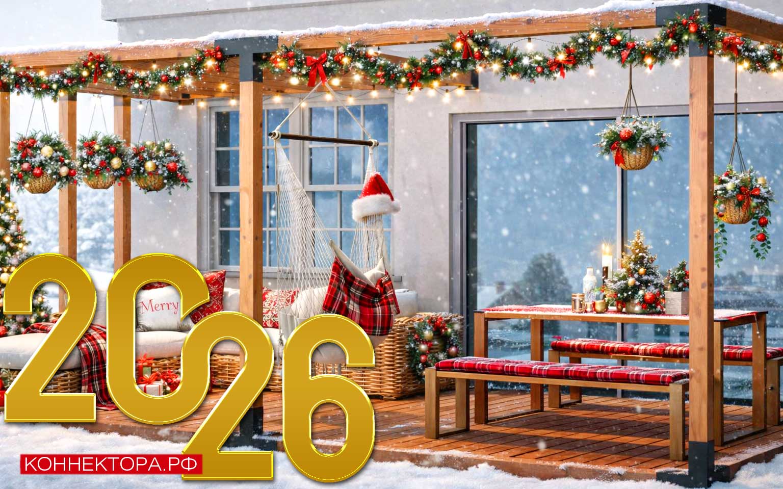 🎄 С Новым 2026 годом от команды ЗаборМеталл! 🎄