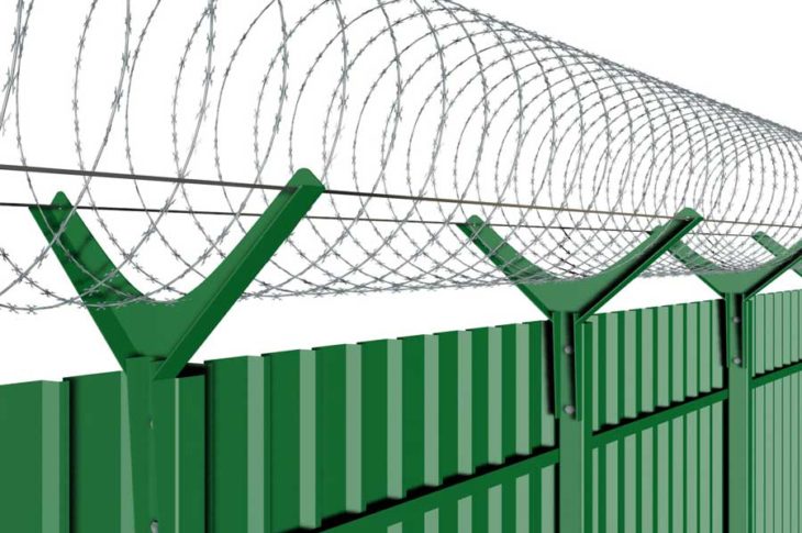 Козырьковые заграждения КЗР