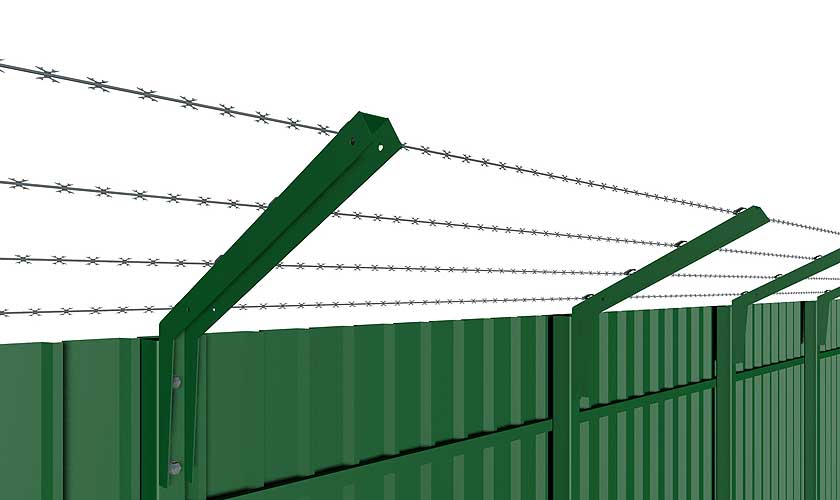 Козырьковые заграждения КЗР