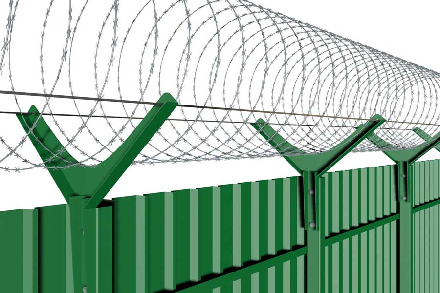 Козырьковые заграждения КЗР