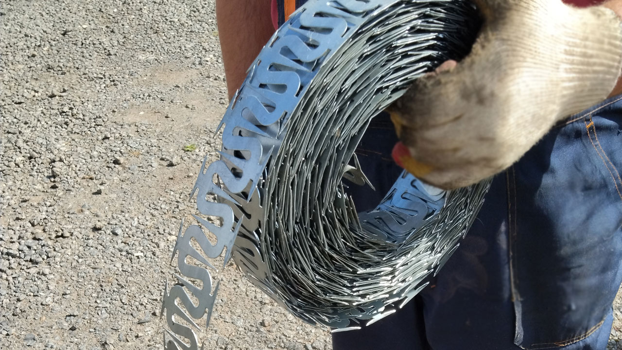 Лента колкая стальная «Рапира»