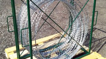 Мобильное быстроразворачиваемое заграждение МБЗ противопехотное