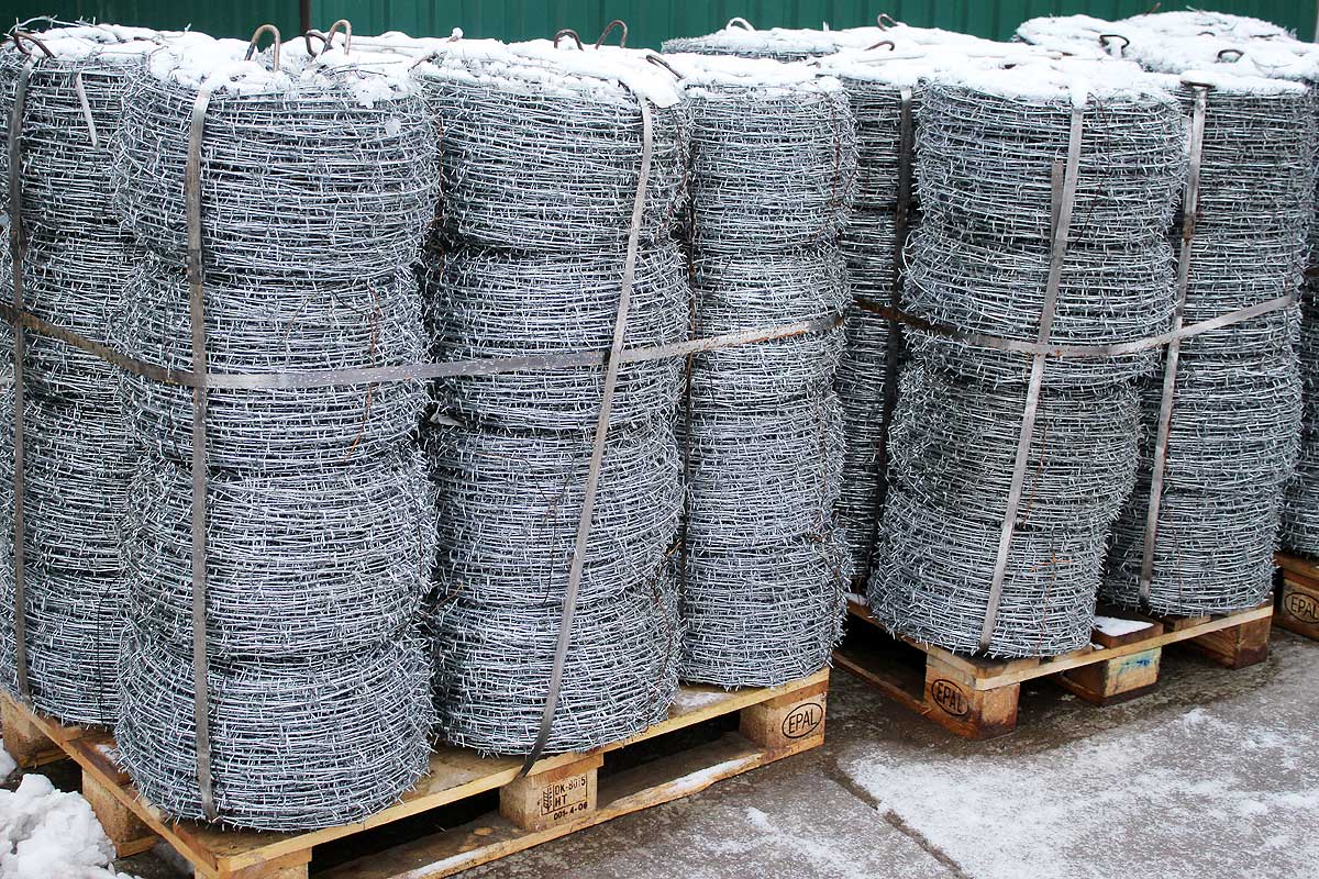 Проволока колючая одноосновная КЦ-1 ГОСТ 285-69