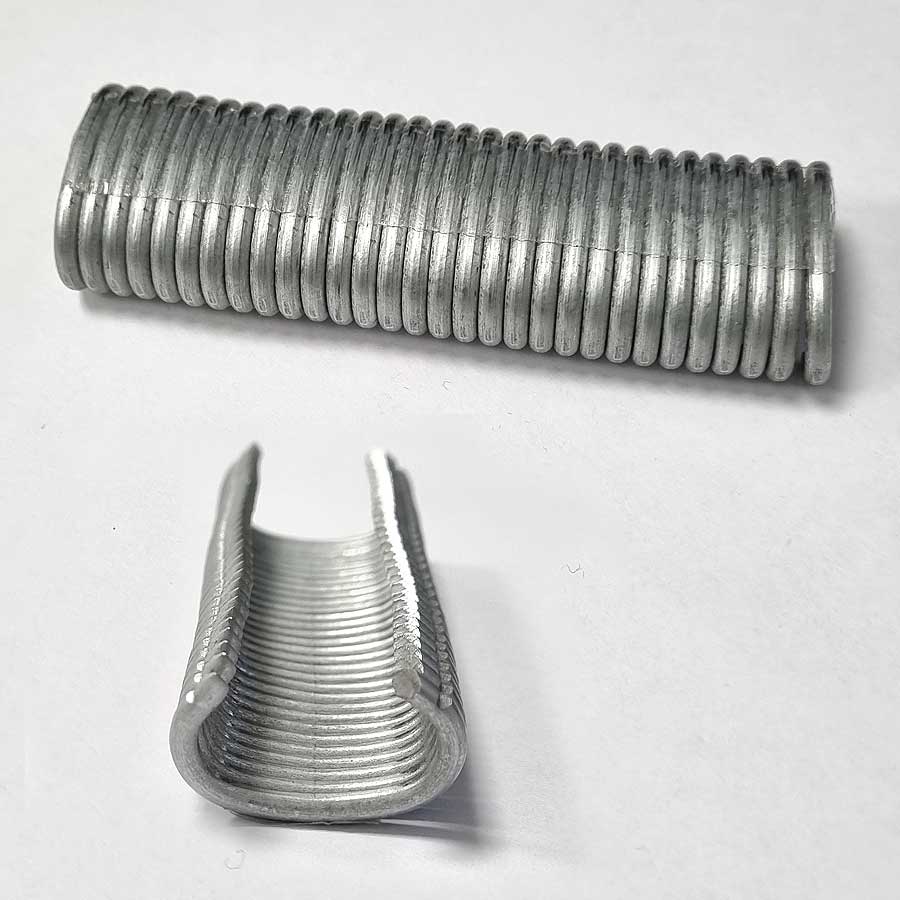 Скобы и клепки для производства охранных ограждений