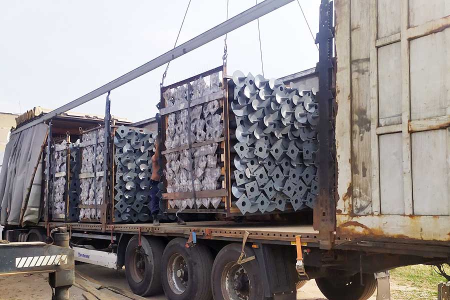 Винтовые сваи