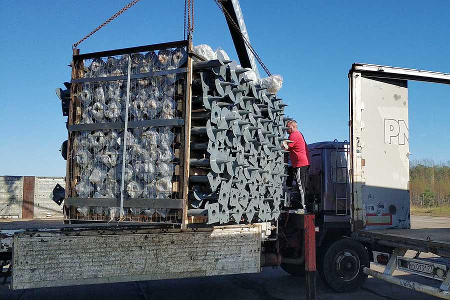 Винтовые сваи