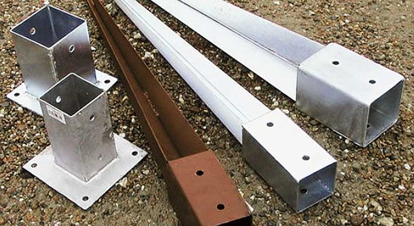 Забивные опоры для столбов