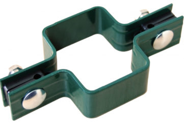 Крепление хомут 62х55 (антивандальная гайка М6) RAL 6005 (