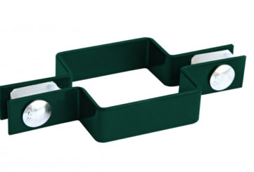 Крепление хомут угловой 62х55 RAL 6005