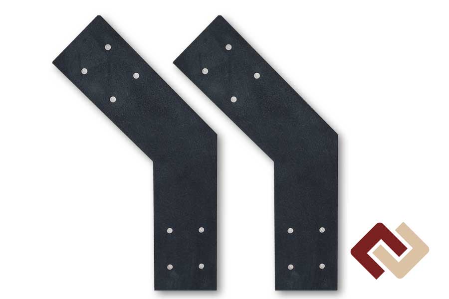 Барнхаус Пластина крепежная плоская угловая угол 135°