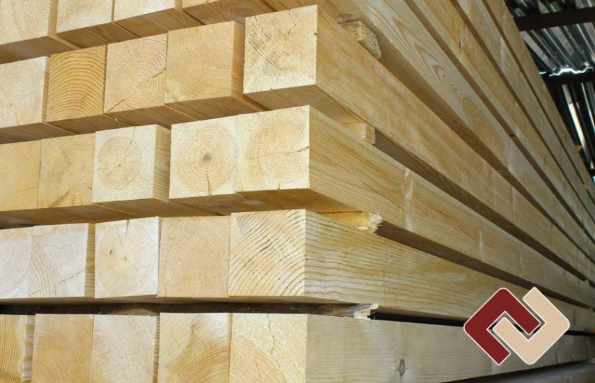 Брус хвойный конструкционный 6 метров сечение 100х100 мм