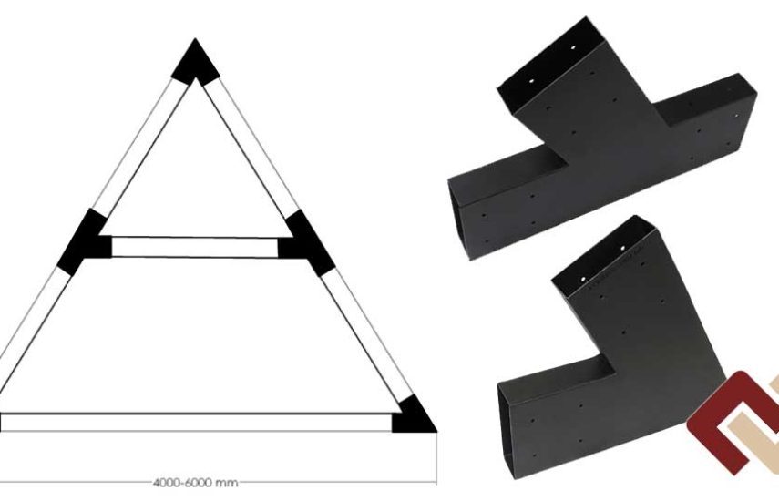 Комплект для сборки каркаса «А-ФРЕЙМ двухэтажный»