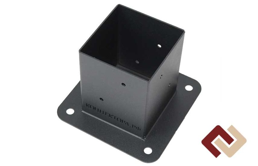 Коннектор-опора под брус 100х100 одинарная