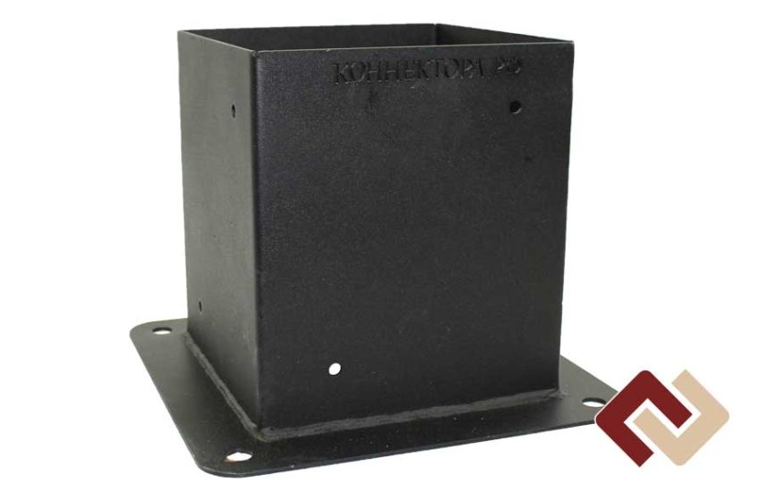 Коннектор-опора под брус 150х150 одинарная
