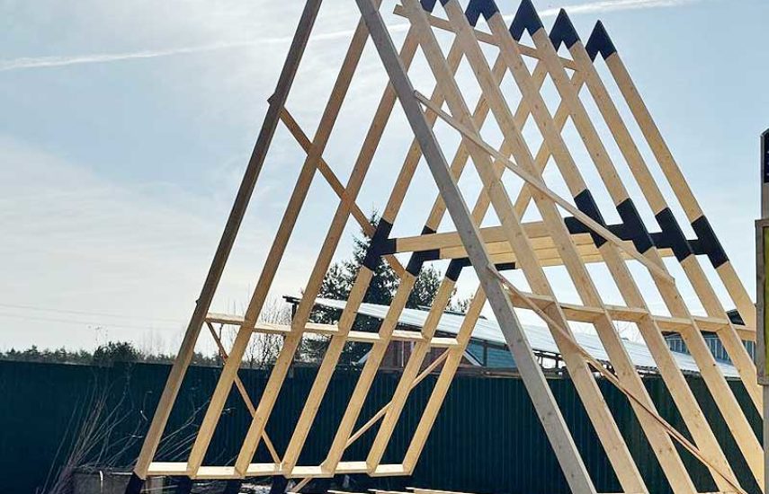 Коннекторы для А-фрейма — комплект металлических узлов для каркаса