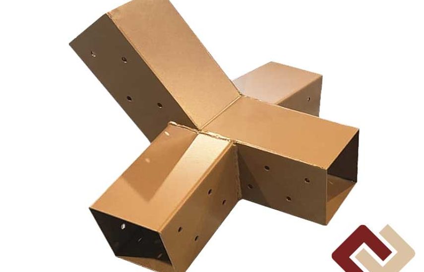 Кронштейн-коннектор четверной для гамака под брус 100х100