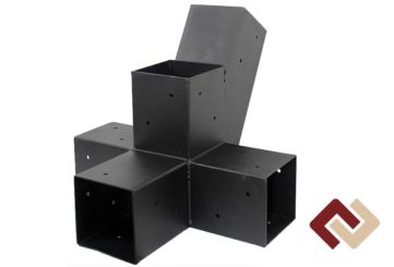 Кронштейн-коннектор четверной для гамака под брус 100х100