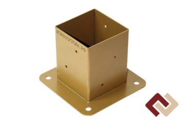 Кронштейн-коннектор четверной под брус 100х100