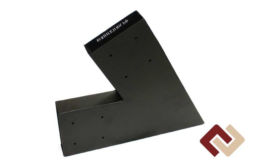 Кронштейн-коннектор двойной угол 60° для каркаса А-Фрейм под брус 50х150