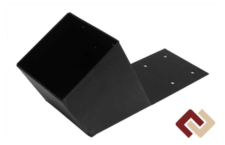 Кронштейн-коннектор опора для качелей угол 60° под брус 100х100