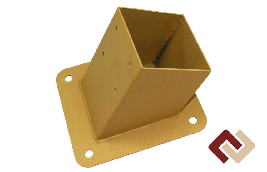 Кронштейн-коннектор опора для качелей угол 60° под брус 100х100