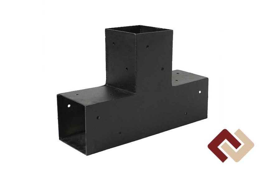 Кронштейн-коннектор тройной под брус 100х100