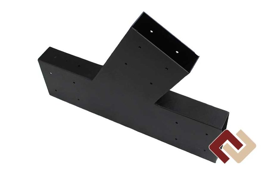 Кронштейн-коннектор тройной угол 120° для каркаса А-Фрейм под брус 50х150