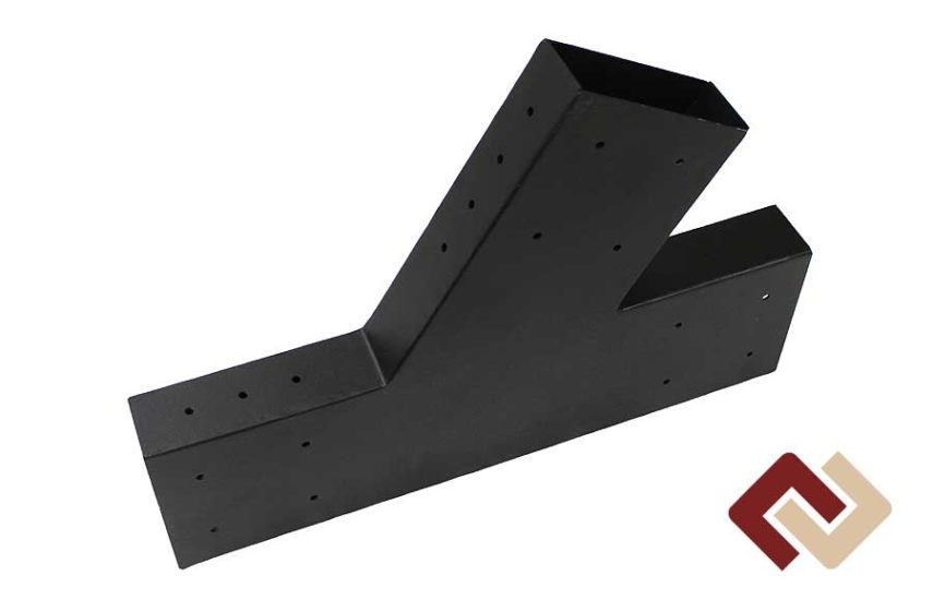 Кронштейн-коннектор тройной угол 120° для каркаса А-Фрейм под брус 50х150