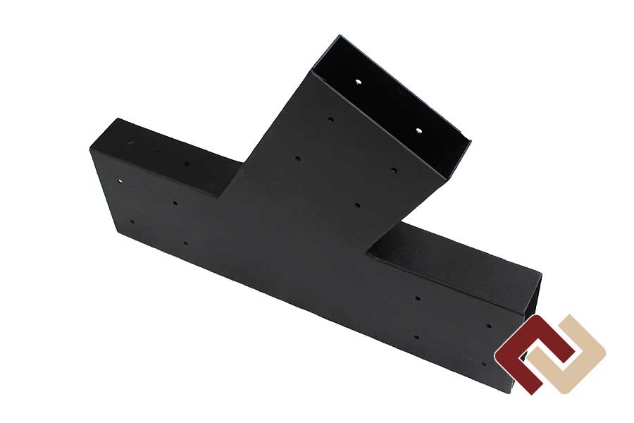 Кронштейн-коннектор тройной угол 120° для каркаса А-Фрейм под брус 50х150