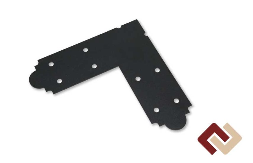 Пластина крепежная плоская угловая угол 90°