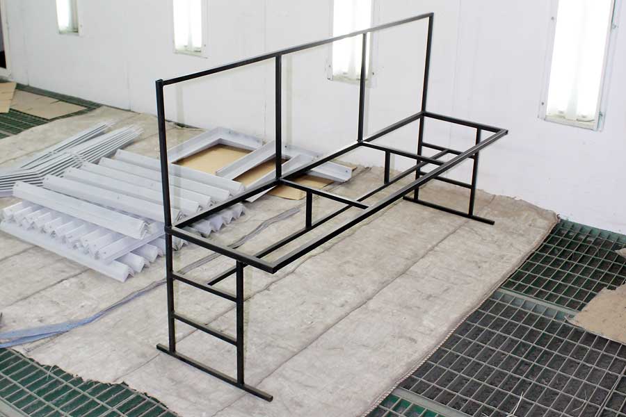 Комплект универсальной уличной скамейки