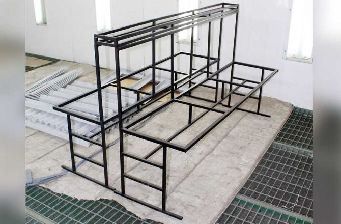 Комплект универсальной уличной скамейки