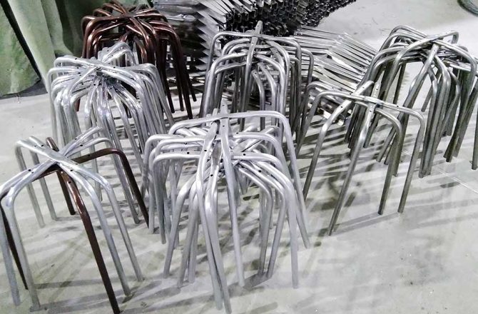 Металлические каркасы для табуретов