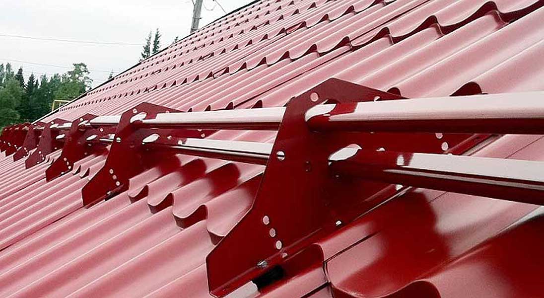 Снегозадержатели металлические трубчатые​