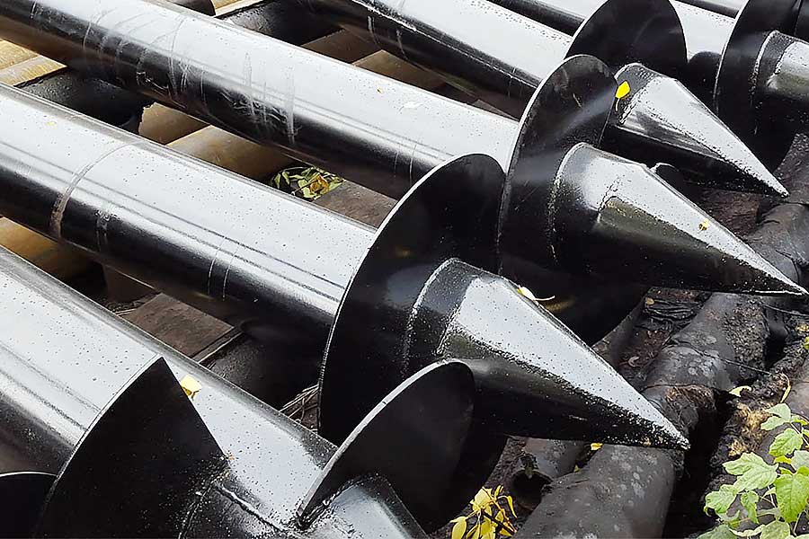 Винтовые сваи 57-133 мм