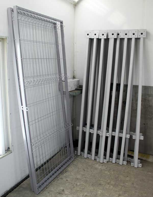 Изготовление и окраска калиток и столбов